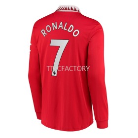 Manchester United Cristiano Ronaldo 7 Thuis Shirt 2022-23 L/S